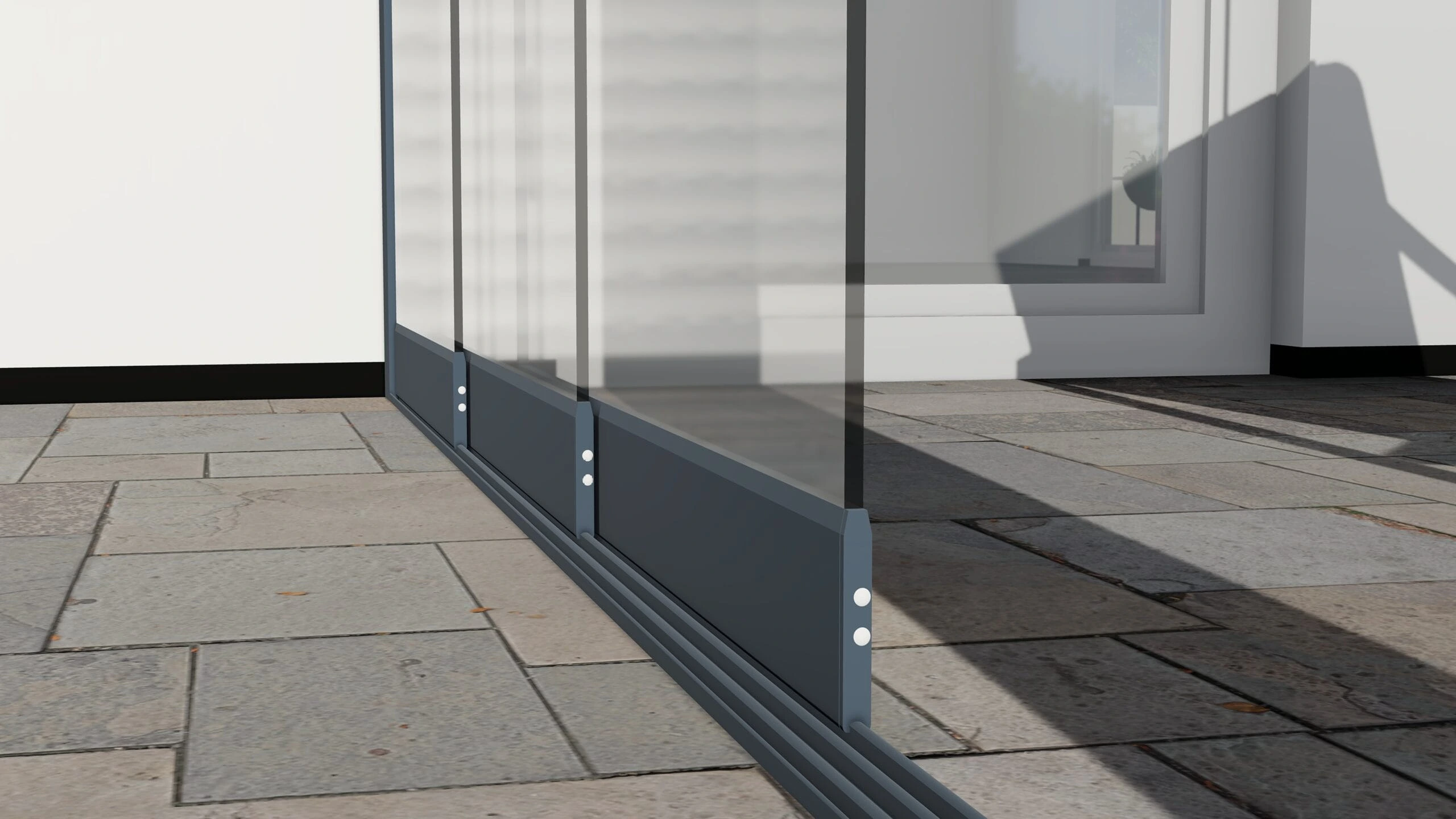 Glasschiebesystem